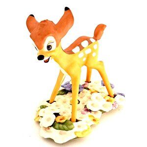 WDCC Disney Classics Bambi "Purty Flower" Figurine COA NO Box